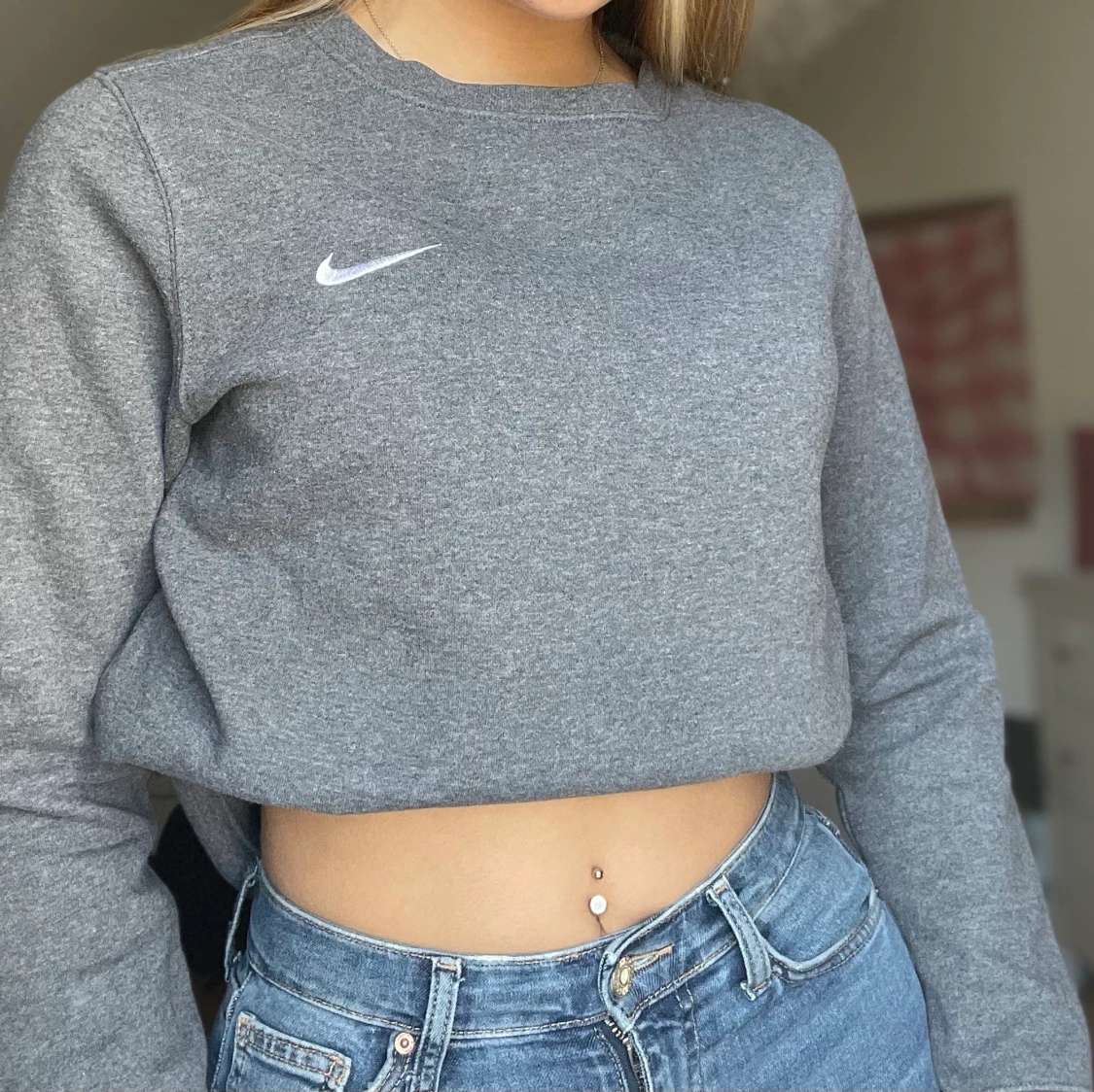 Nike vintage Spellout Sweater 