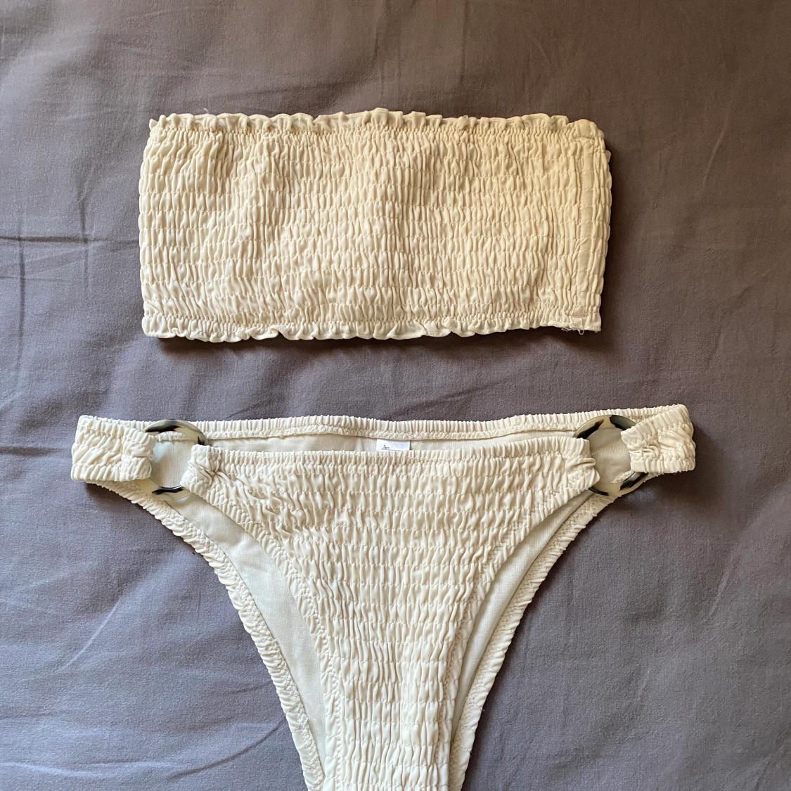 Vit/cream bikini