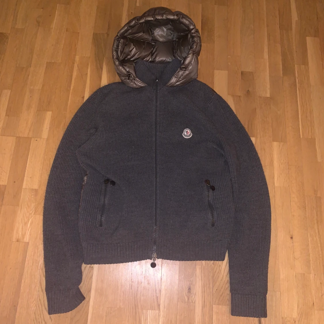 Moncler hooded cardigan - 90