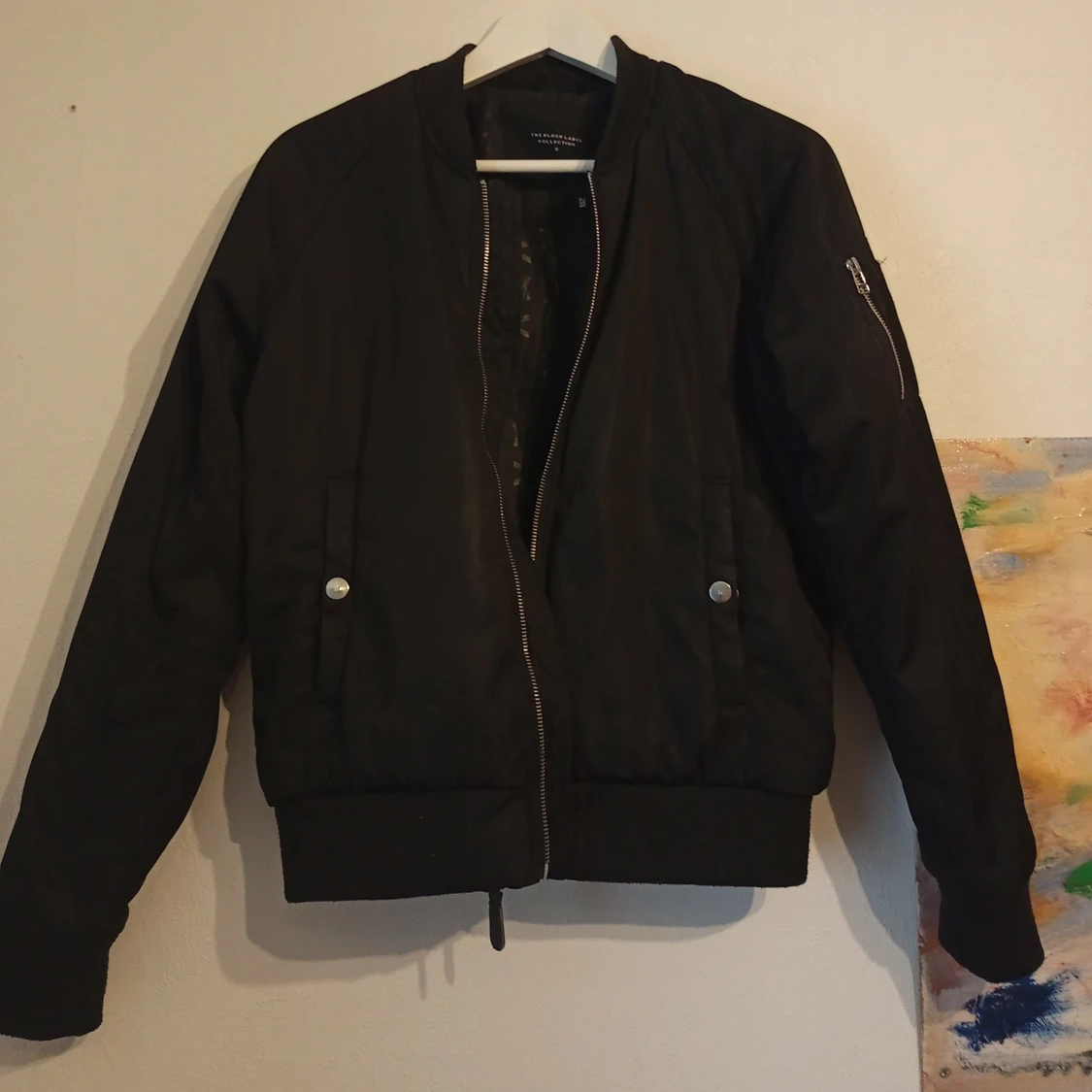 Svart bomberjacka - GRATIS FRAKT!