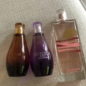 Parfymer  - Helt nya parfymer från Yves Rocher ! So Elixir Purple 50 ml nypris 499 ! 120 kr !! So Elixir Bois Sensuel 50 ml nypris 499 kr ! 120 kr !! Evidence 100 ml nypris 599 kr ! 180 kr ! Alla för 350 kr ! Kan skickas ! Står för frakten ! 
