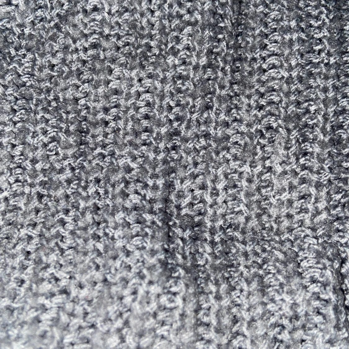 Grå höghalsad stickad tröja - 91