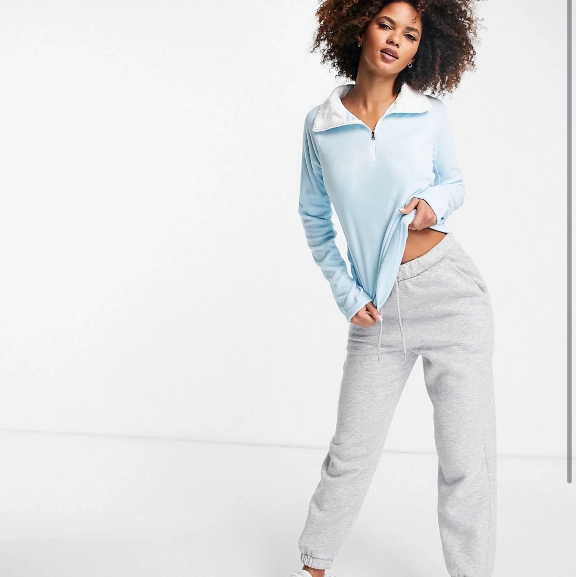 Columbia – Glacial – Blå fleecetröja med - 90