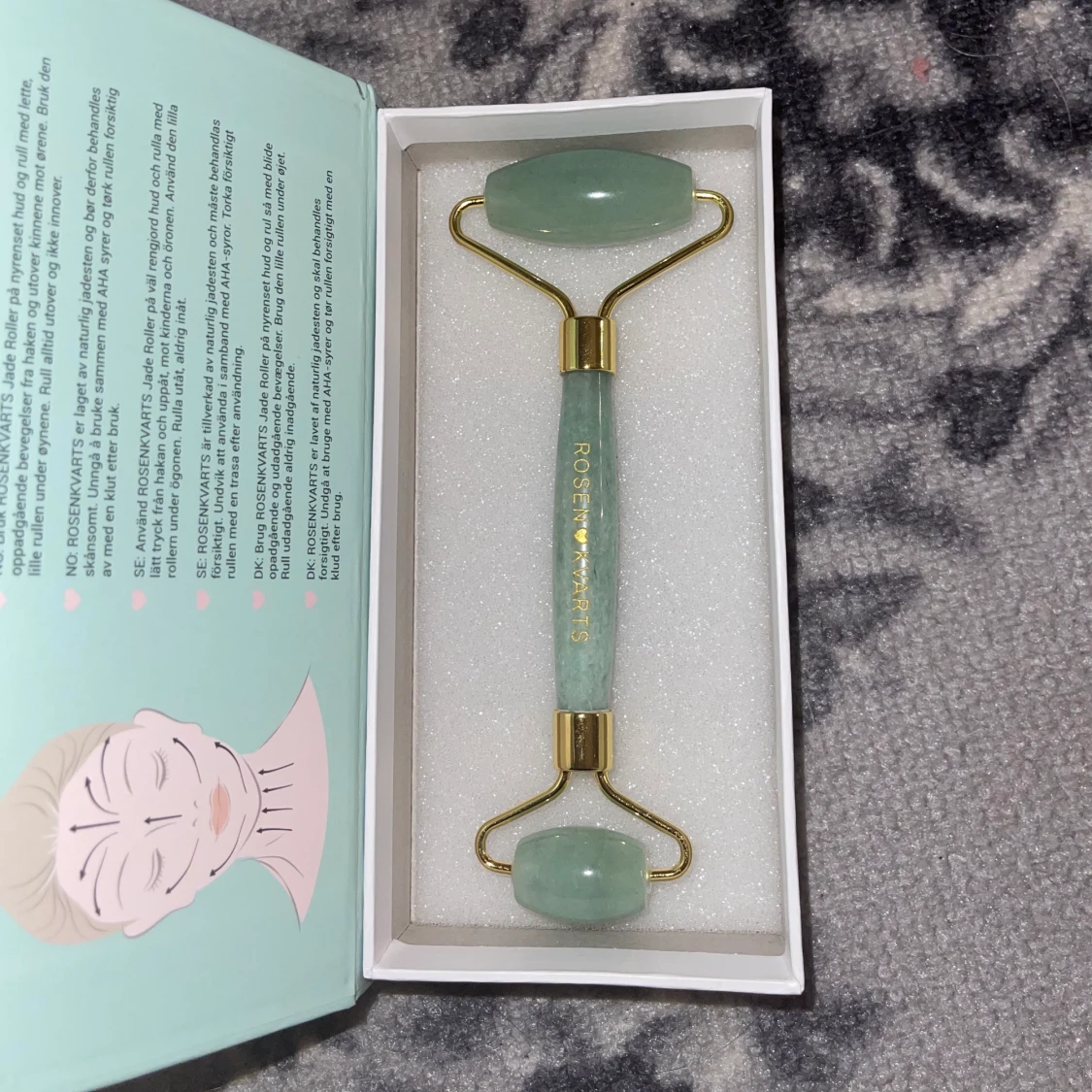 Helt ny jade roller  