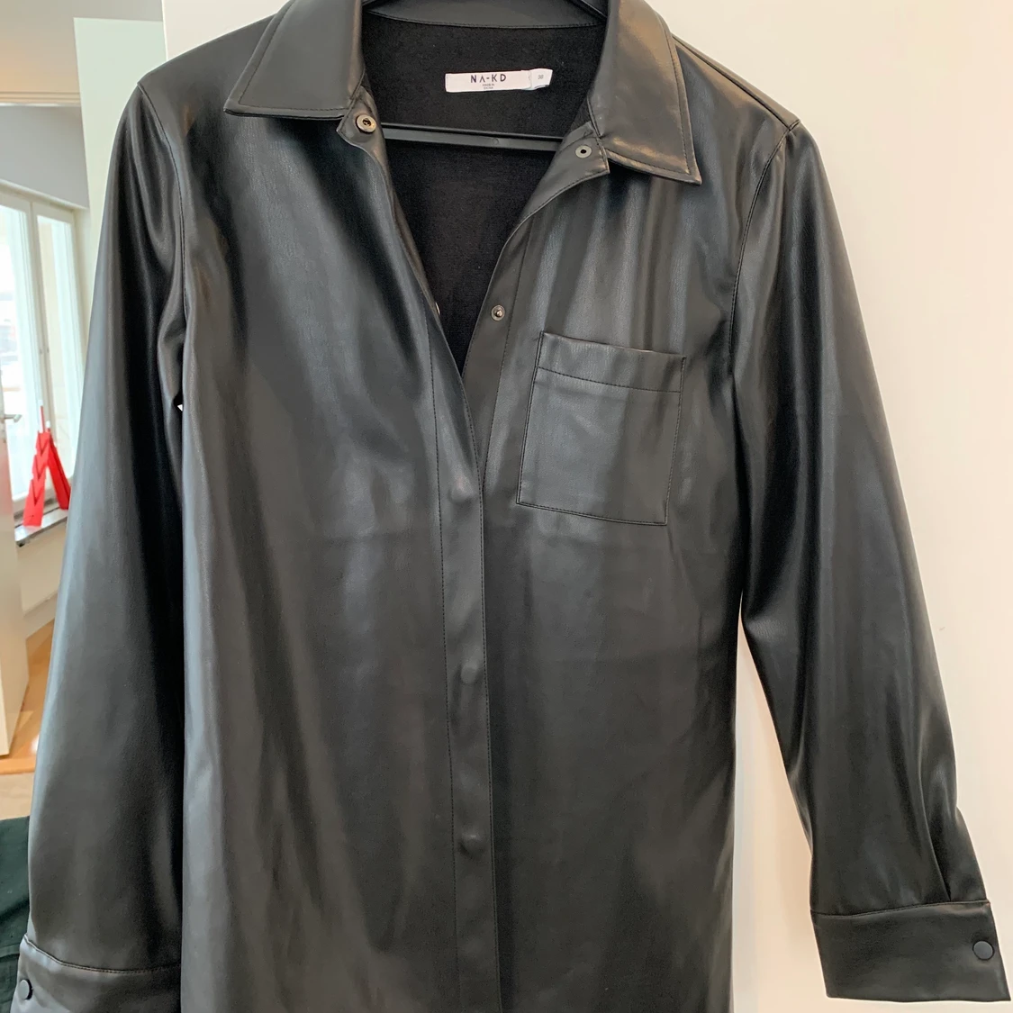 Läderjacka imitation - 90