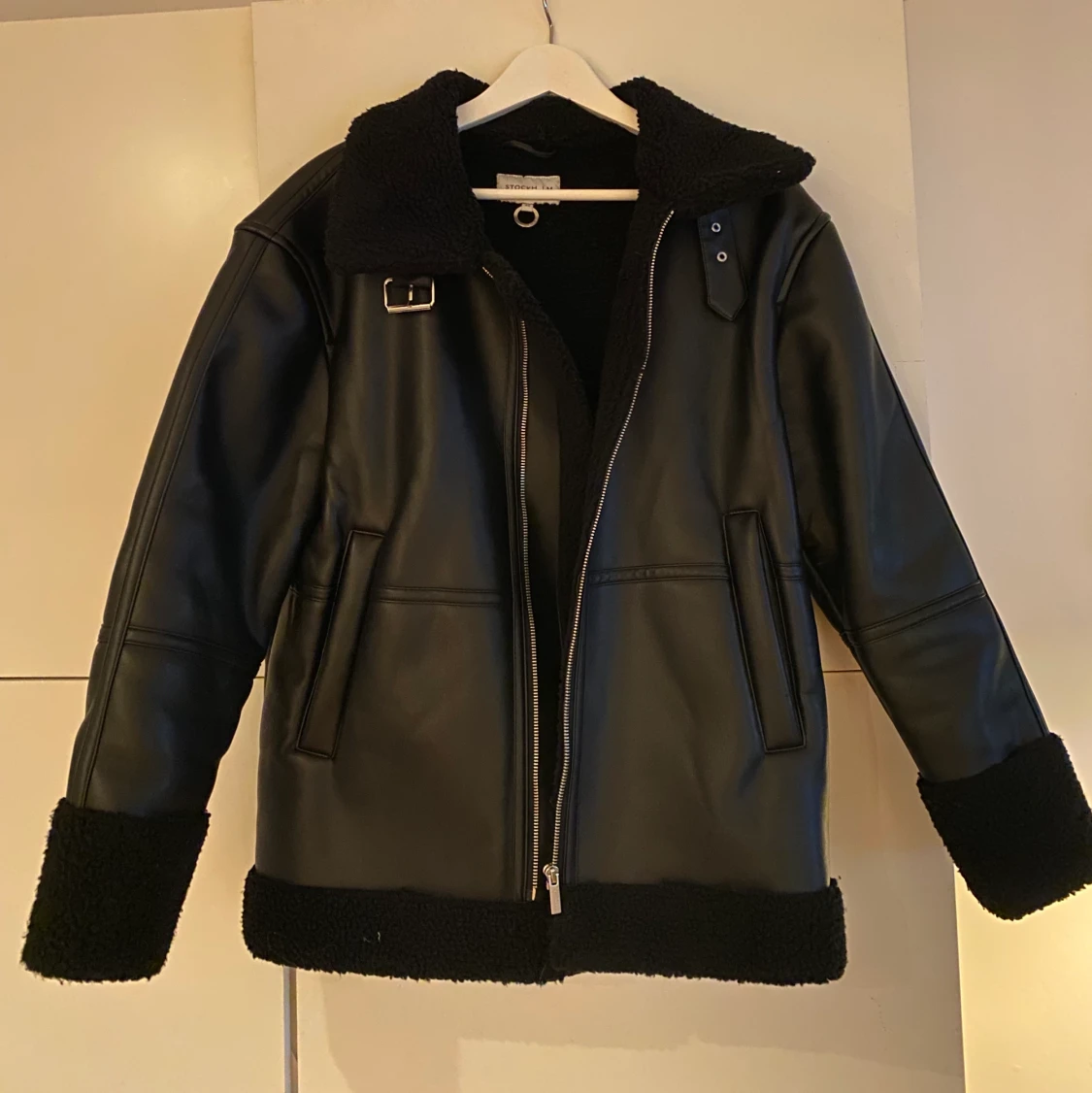 Läder/skinnjacka  - 90