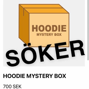 Söker One of One mysterybox - WTB one of one mysterybox i antingen storlek S eller M. Hann inte beställa då det tog slut direkt. Hör gärna av er om ni är sugna på att sälja.