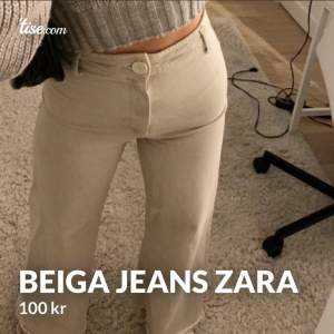 Beiga jeans från Zara!