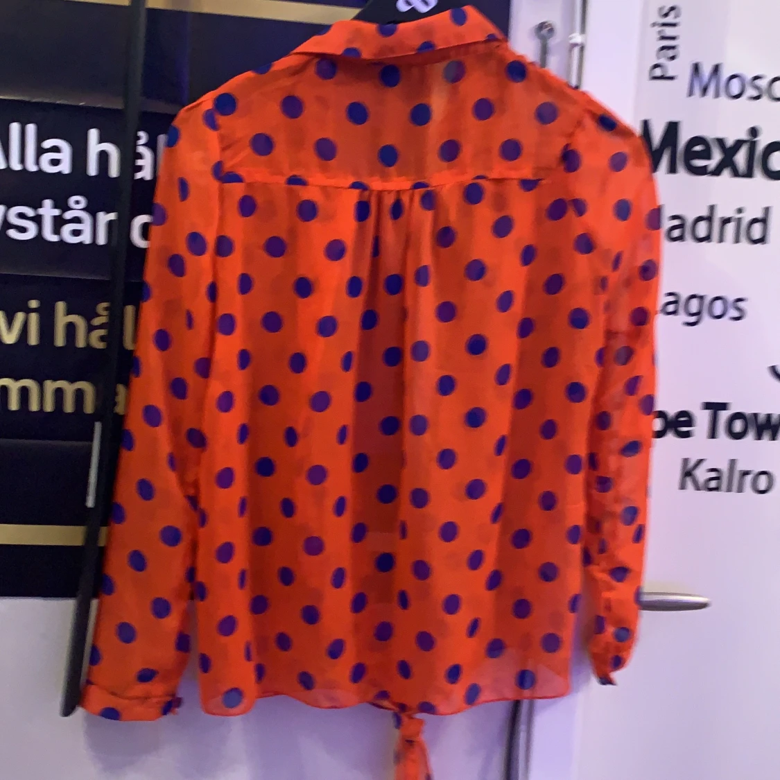 Sommar skjorta med knyte - 91