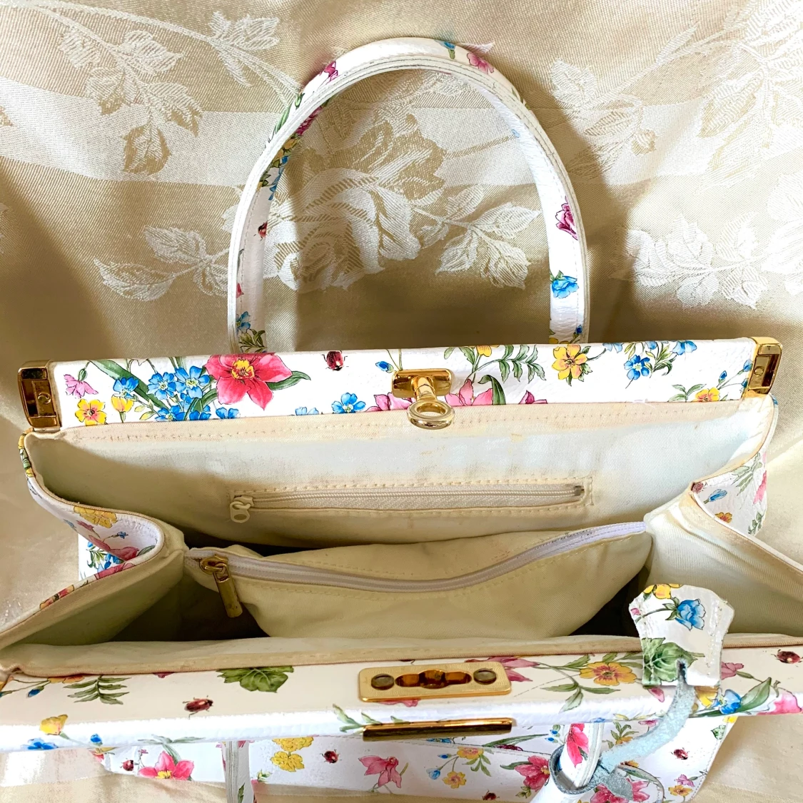Handväska Blommig  - 91