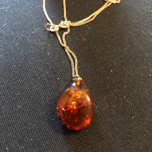 Bärnsten silver 925 - Helt nytt 