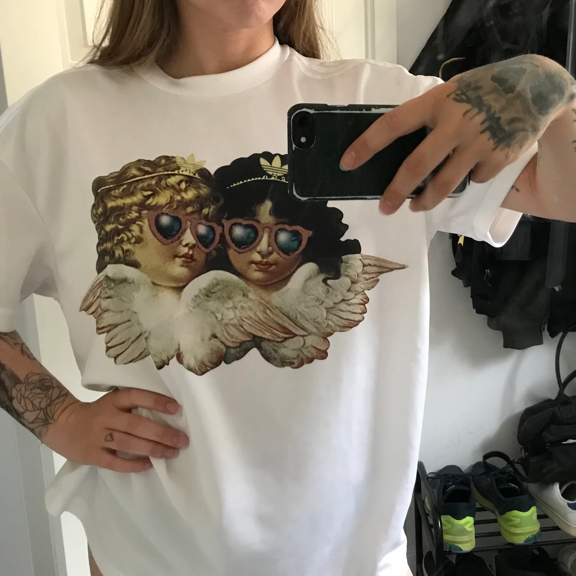 Oversized adidas originals t-shirt 