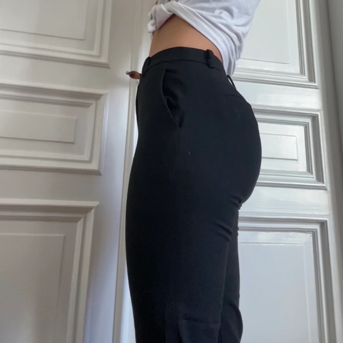 Uniqlo kostymbyxor i strlk XS - 90