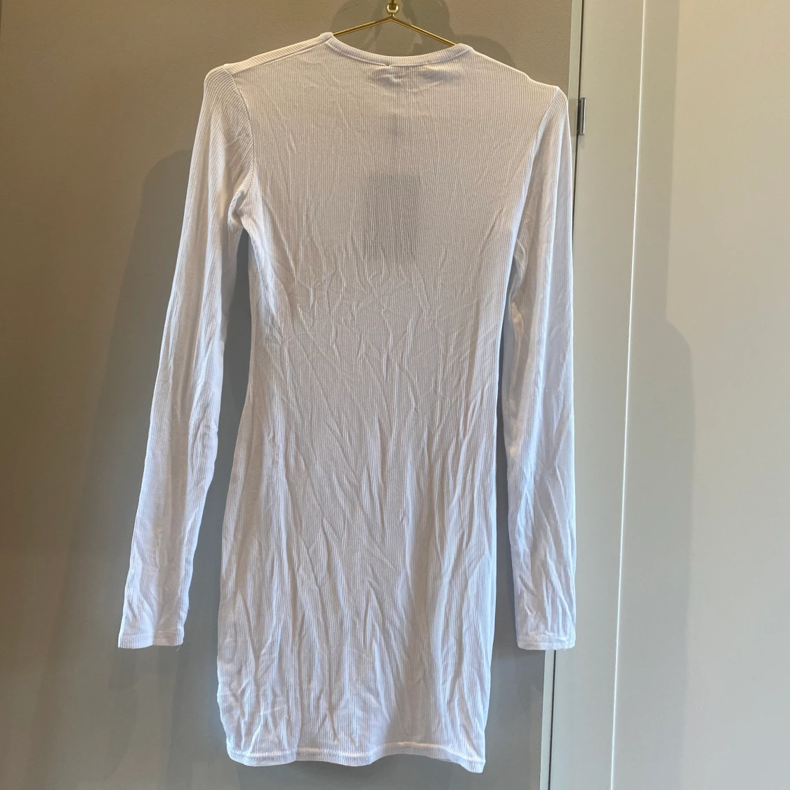 Vit tight PrettyLittleThing klänning - 91