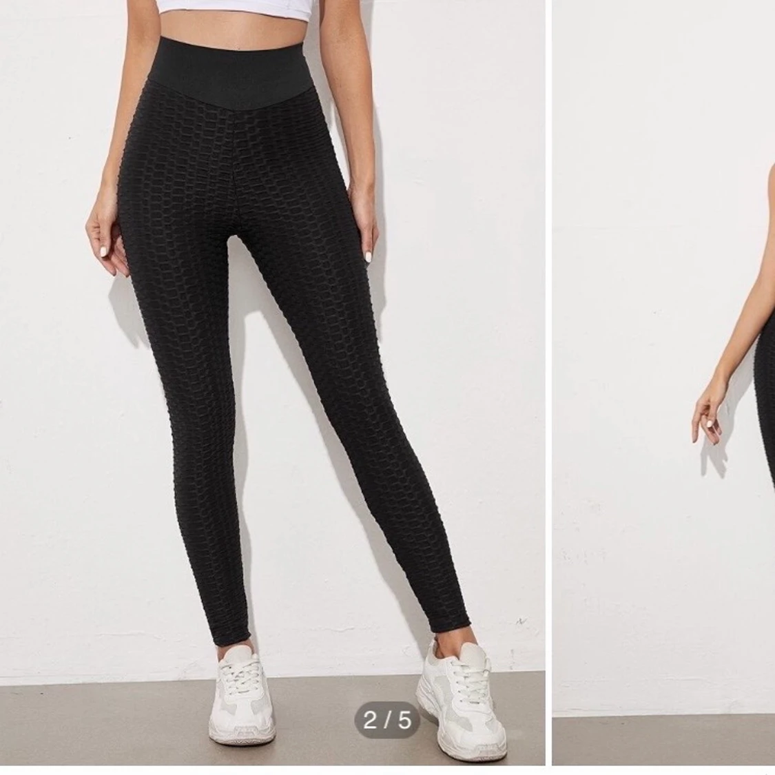 svarta träningstights  - 91