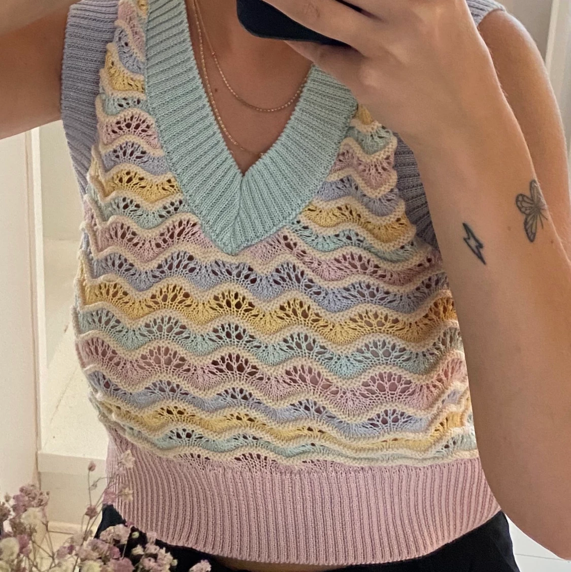 Färgglad topp! - 90