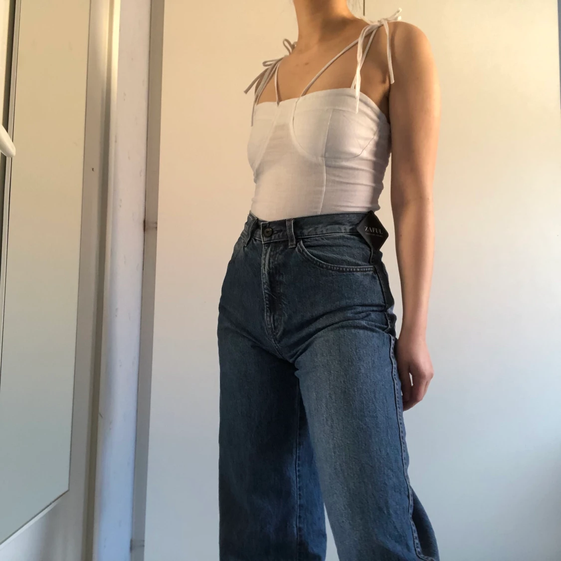 Korsettliknande topp - 90