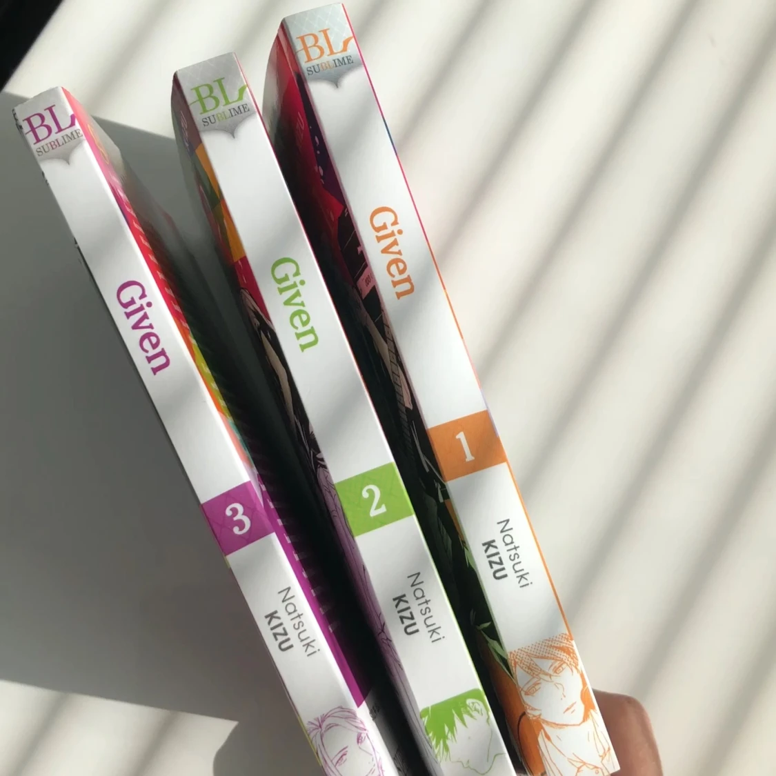 Given manga 1 & 2 - 90