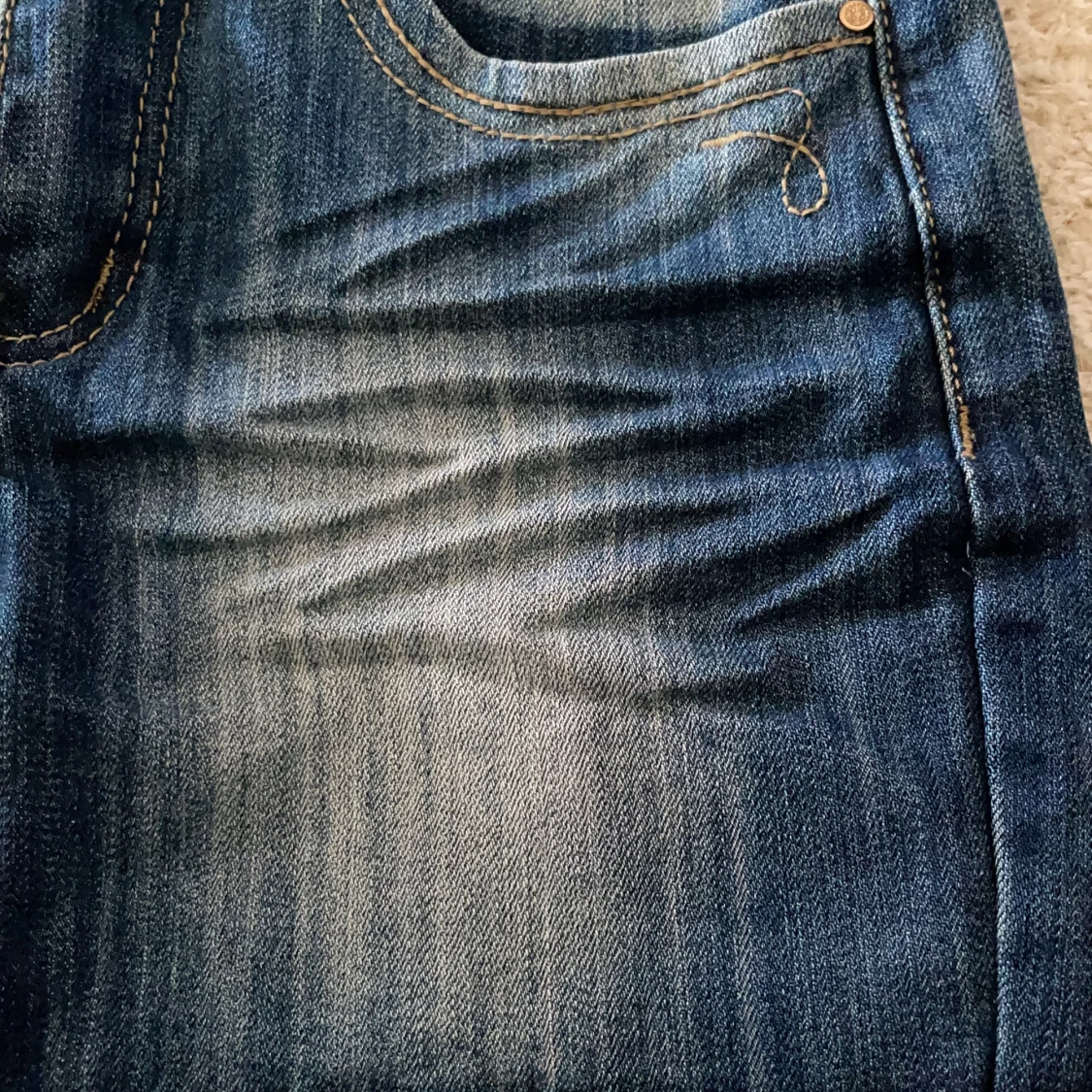 Vintage denim short skirt - 91