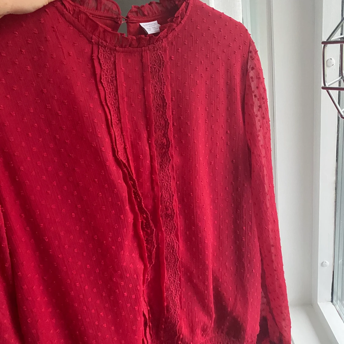 Röd blus från Lindex - 90