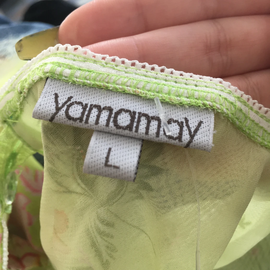 Blommigt linne  - 90