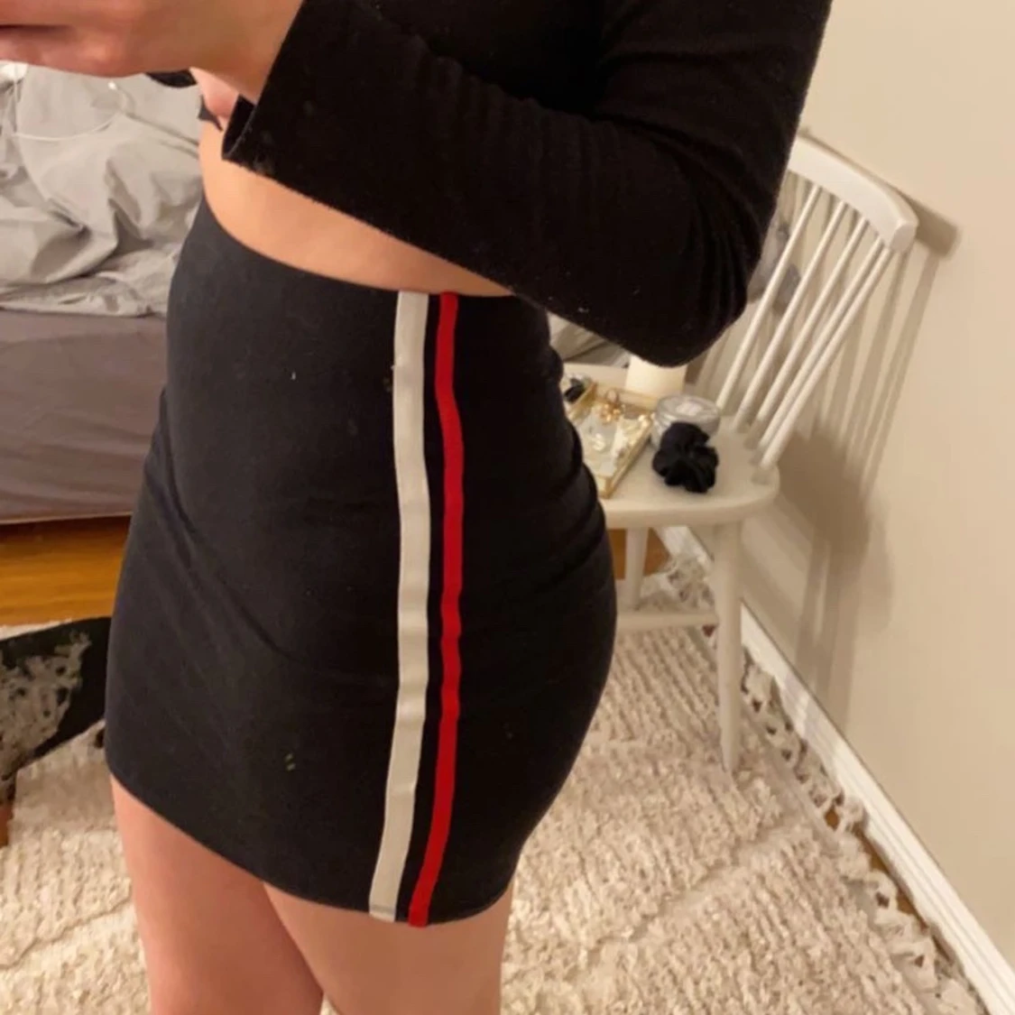 Tight kjol med streck - 90