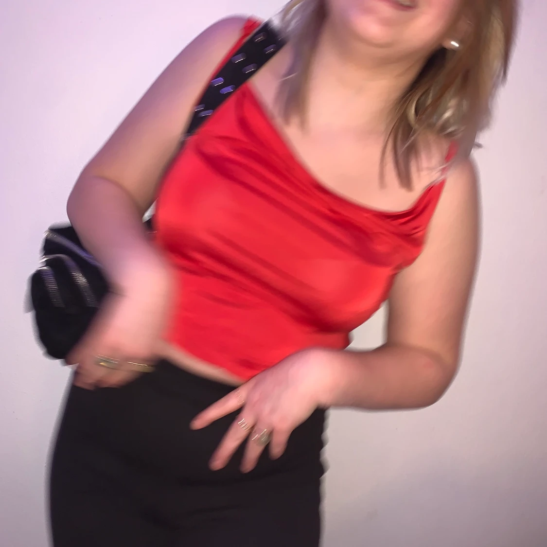 Rött silkelinne - 90