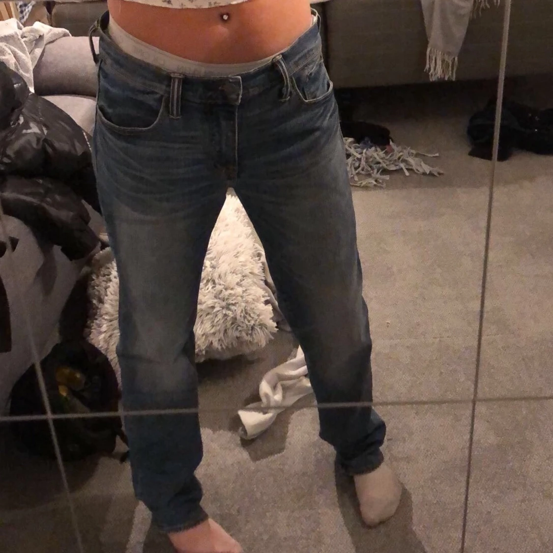 Lågmidjade levis jeans  - 91