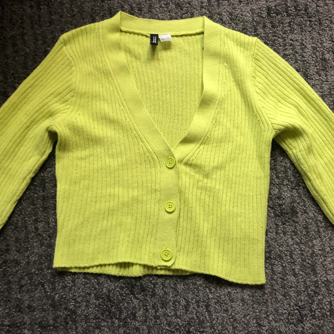 Fin grön kofta - 90