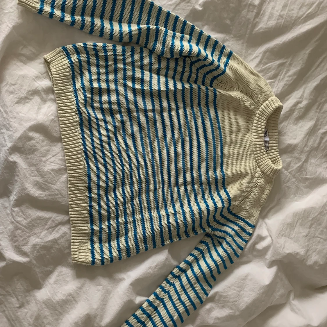 Randig stickad tröja från Zara! - 90