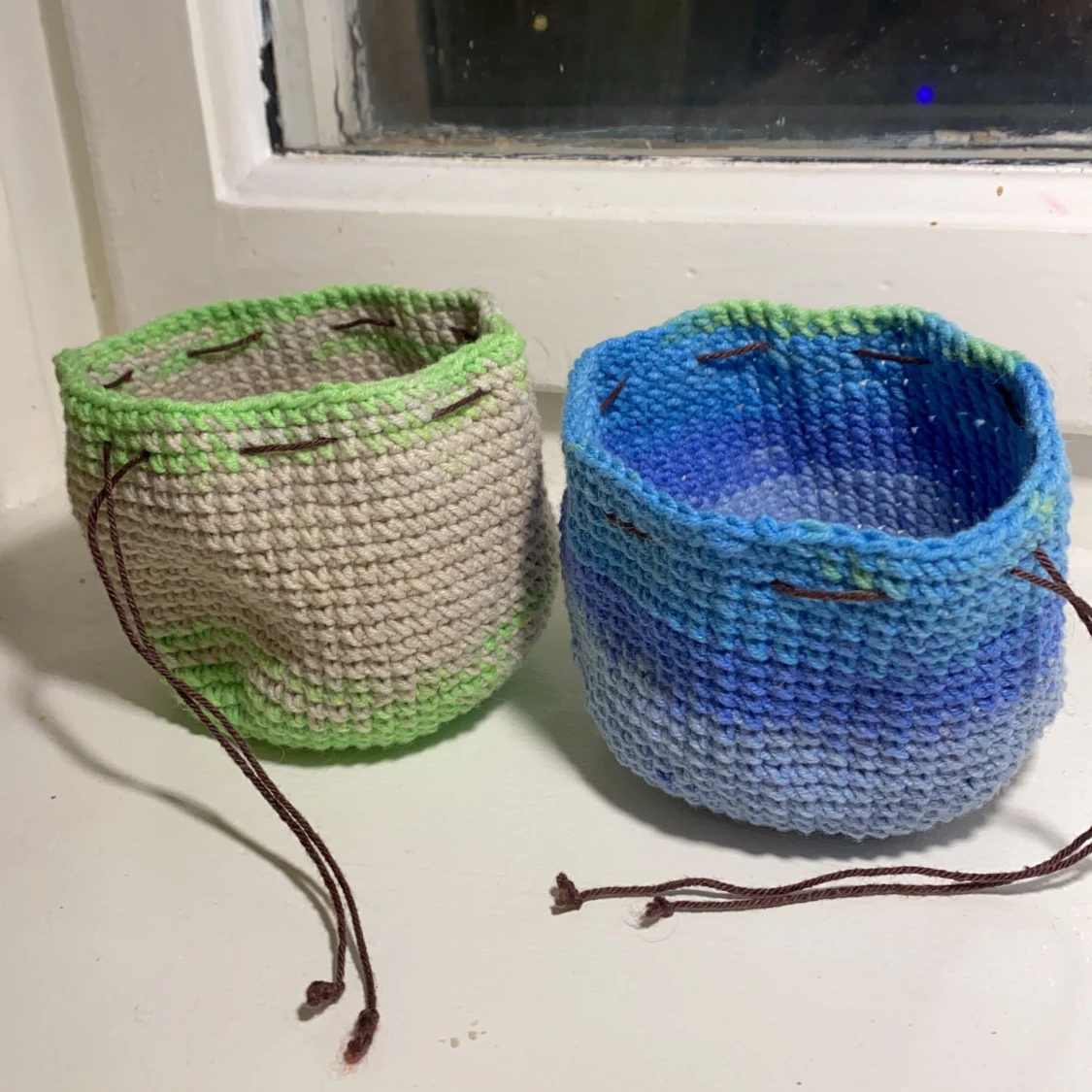 Dice bags virkade(säljer styck-vis) - 90