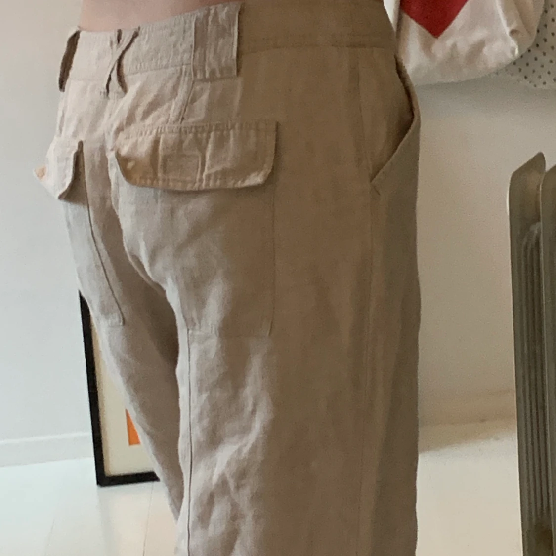 vintage linnebyxor🤍 - 90