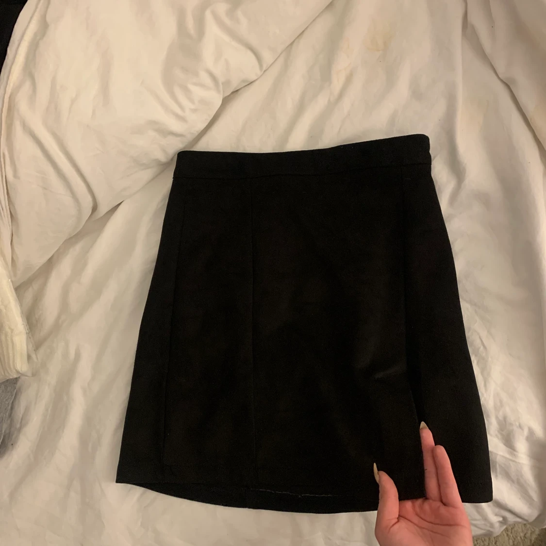 Svart mockakjol - 91