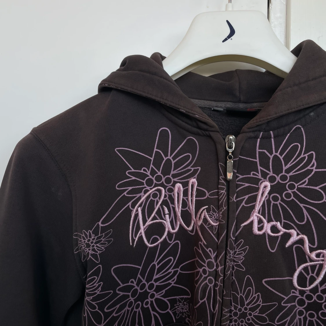 Hoodie med dragkedja