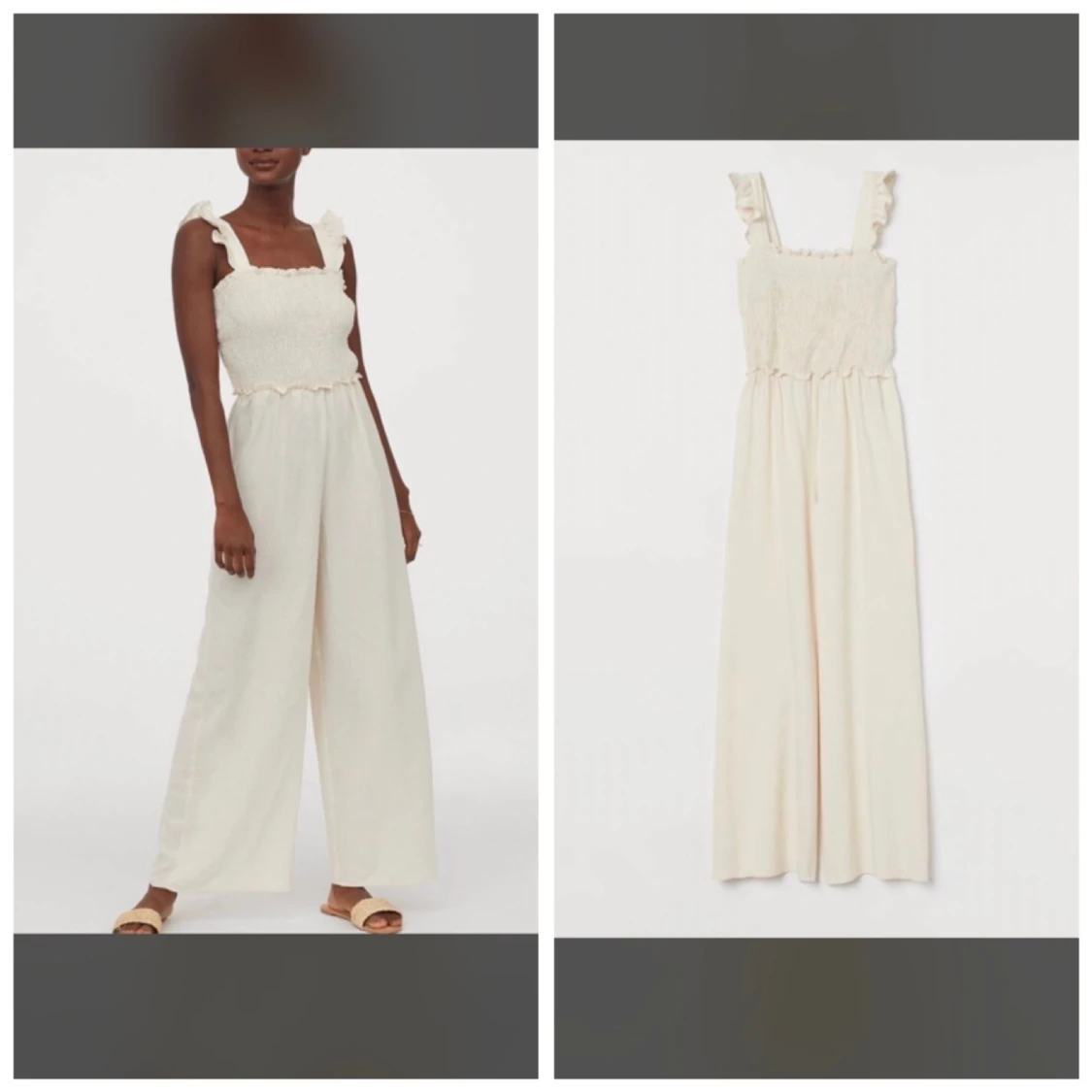 H&M Linne Jumpsuit Sommar - 90
