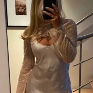 Glitter topp från Zara - Skit snygg topp från zara! Helt oanvänd lappen kvar. Väldigt cool och unik