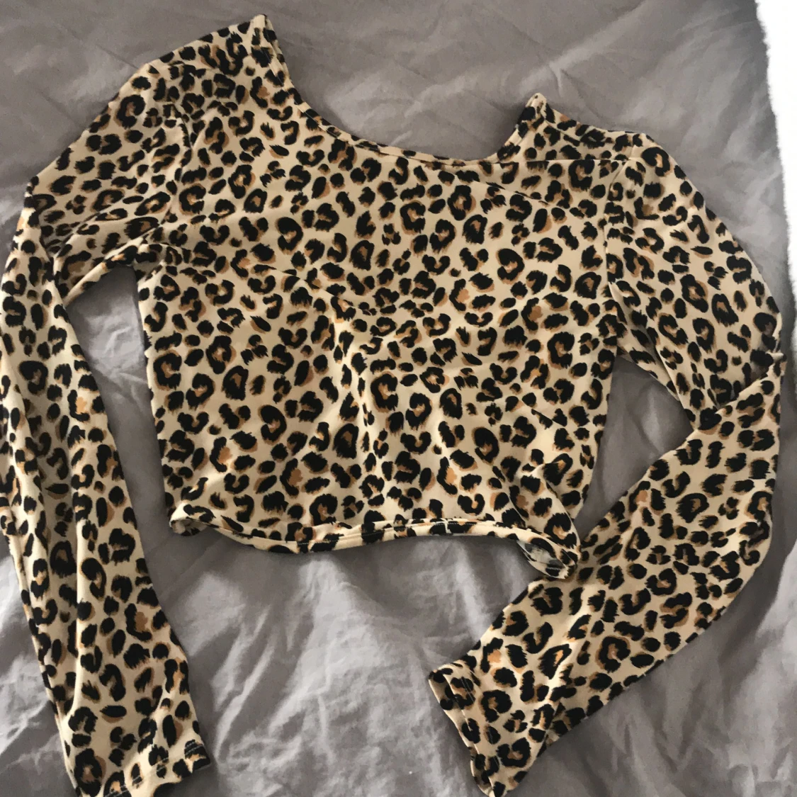 Leopard crop-top - 90