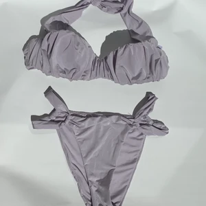 Lila silver bikini - Från asos