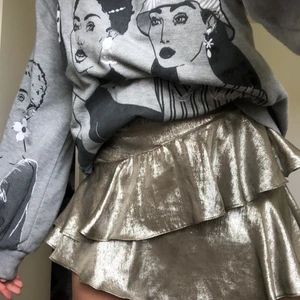 Metallic kjol - Volangkjol ifrån zara! 