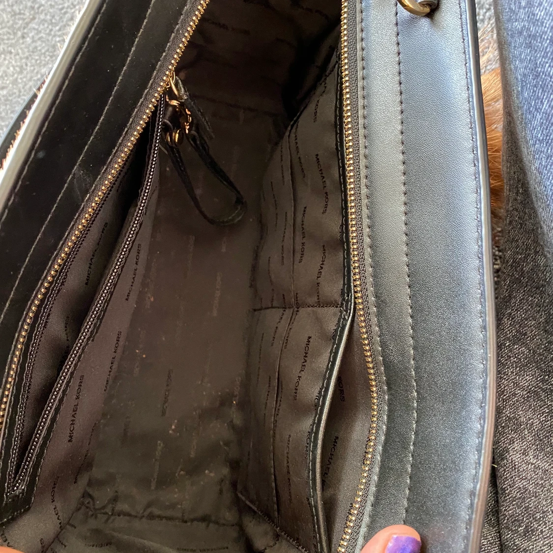 Leopard/guld limited edition väska. - 90