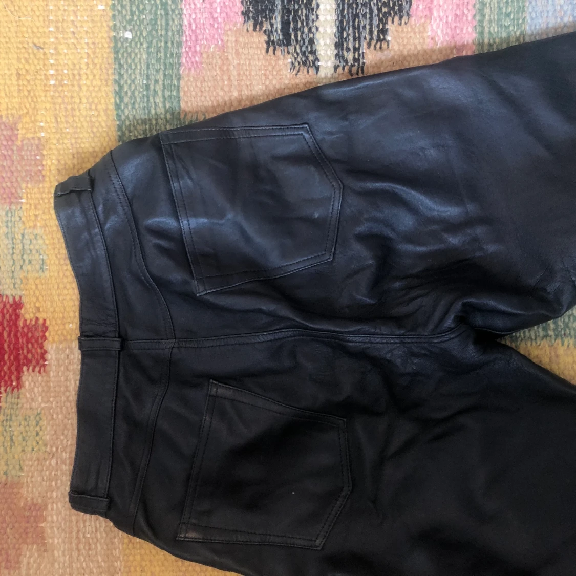 Vintage läderbyxor  - 91