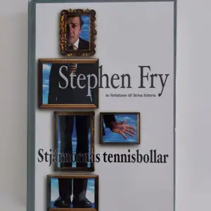 Stjärnornas tennisbollar - Stephen Fry en psykologisk thrillerroman. I mycket fint skick. Hardcover. 
