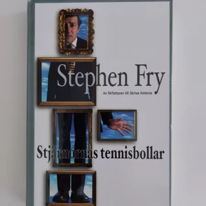 Stephen Fry - Stjärnornas tennisbollar  - Stjärnornas tennisbollar - Stephen Fry en psykologisk thrillerroman. I mycket fint skick. Hardcover. 