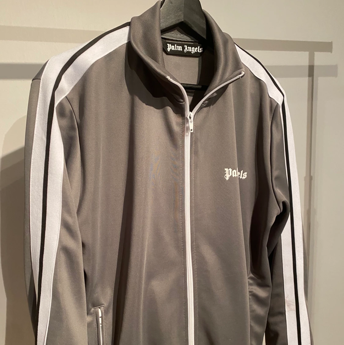 palm angels tracksuit tröja grå