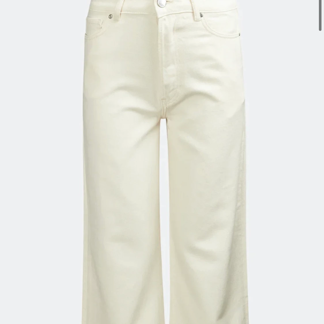 Wide natural jeans  - 90