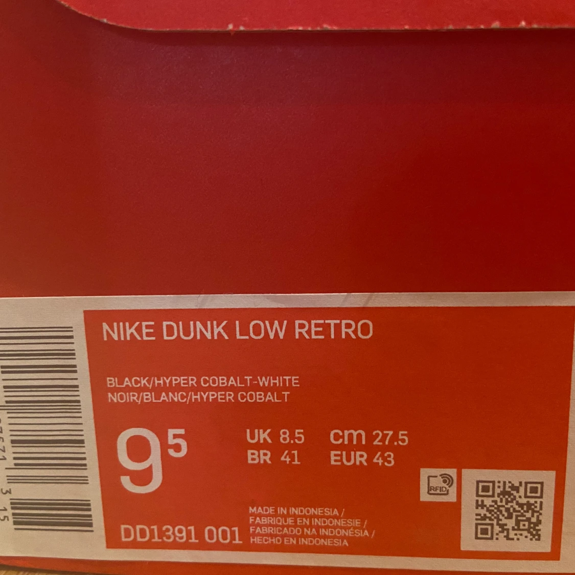 Nike dunk low Hyper Cobalt storlek 43 - 91