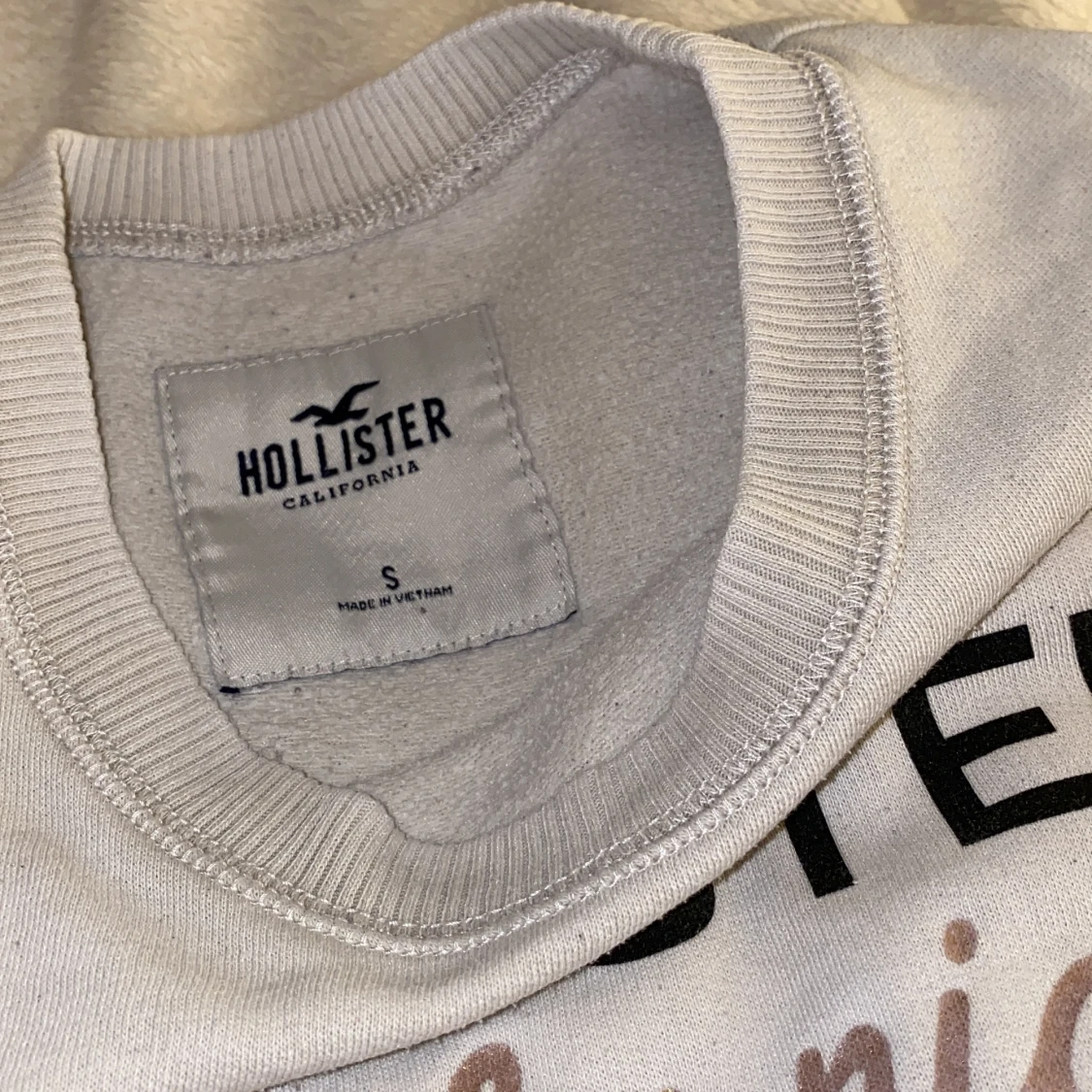 Vit Holister sweatshirt  - 91