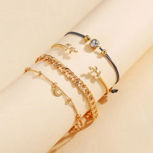Bracelet set - 4 pcs / set 