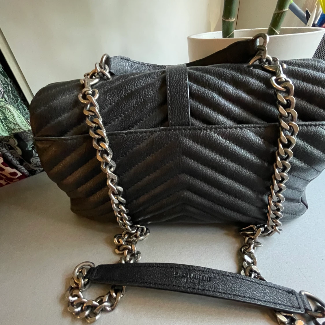 Supersnygg väska i skinn - 90