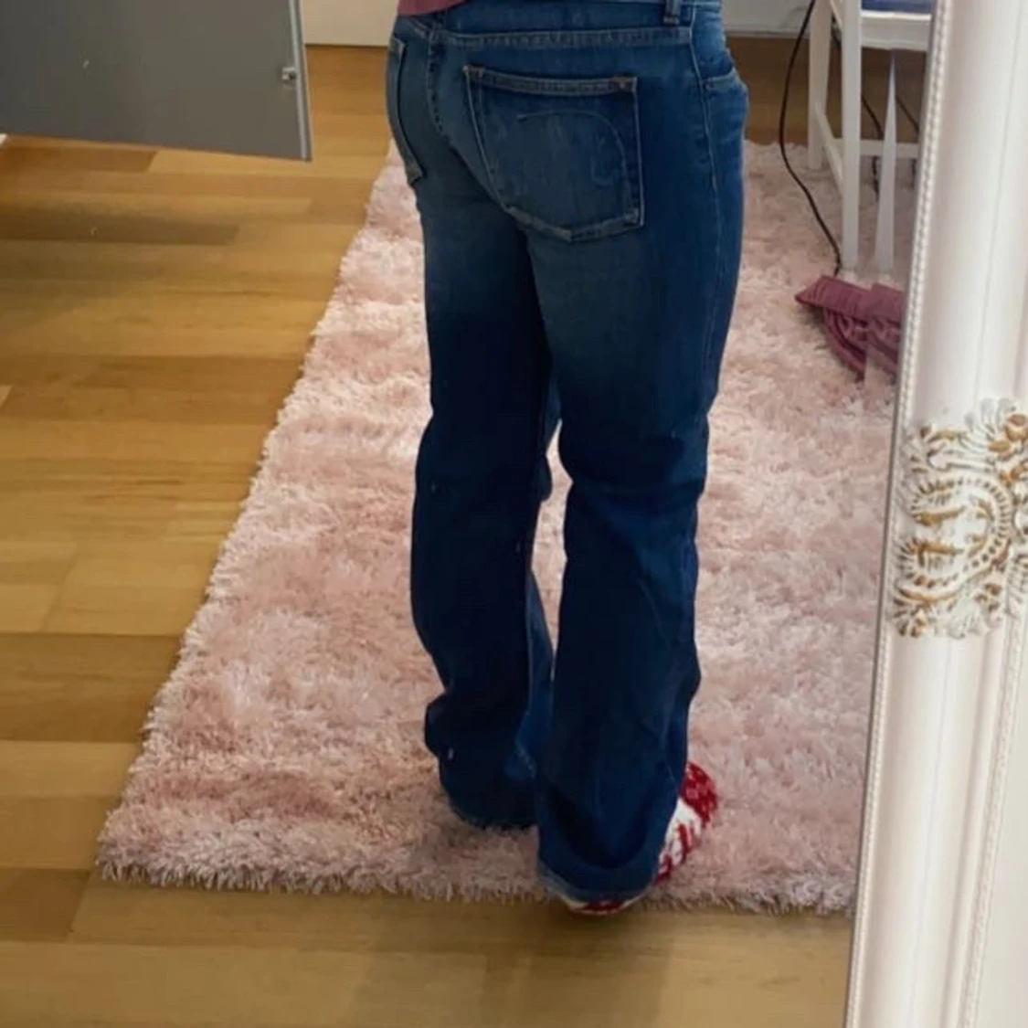 lågmidjade jeans - 91
